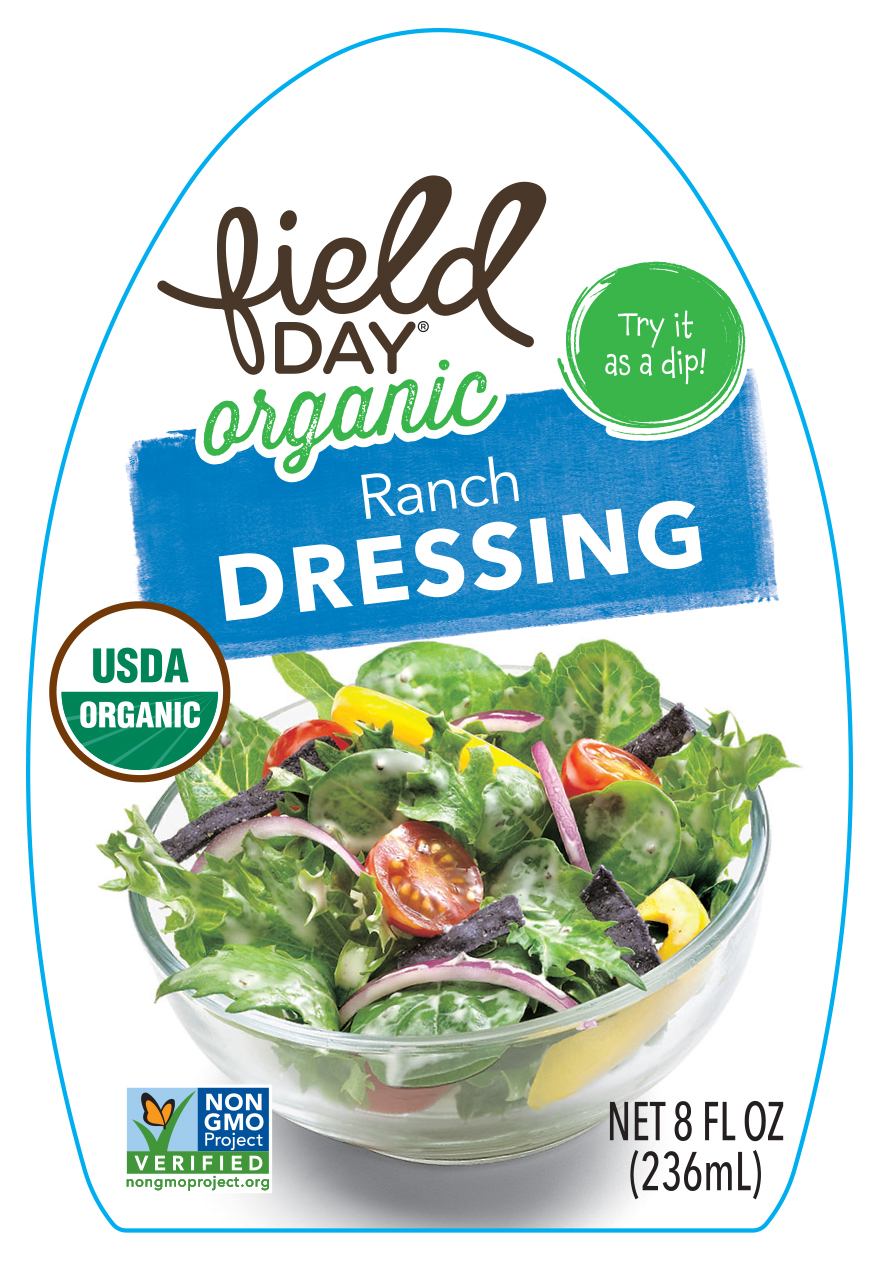 Drew’s, LLC Issues Allergy Alert on Undeclared Milk and Egg in One Lot of Field Day Organic Ranch Dressing